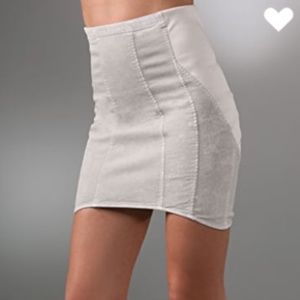 Helmut Lang NWOT Panel Denim Mini Skirt